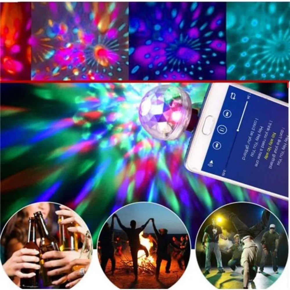 USB Mini Disco Lights, Stage DJ Lights,Boolian, Magic Ball Lights, Stage Lights